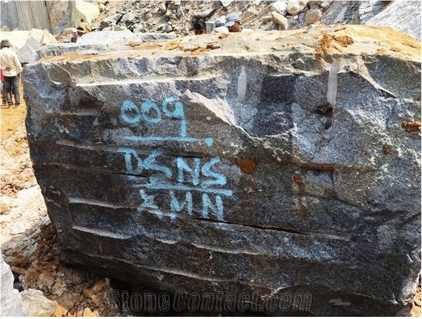 Bahama Blue /Vizag India Granite Blocks & Rocks