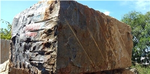 Bahama Blue /Vizag India Granite Blocks & Rocks