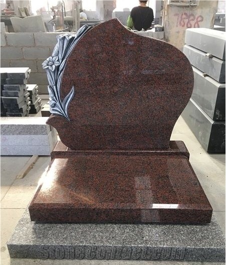Balmoral Red Finland Granite Polished Monuments
