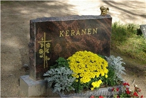 Balmoral Red Finland Granite Polished Monuments
