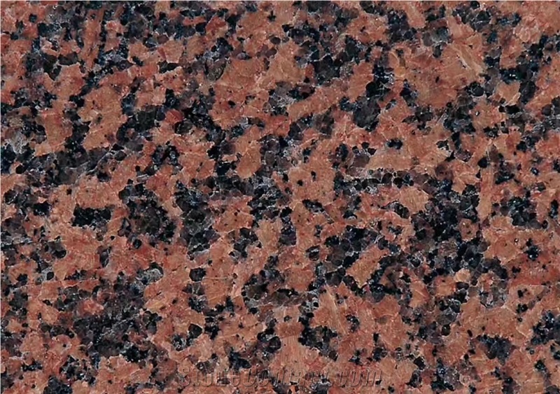 Balmoral Red Granite Slab Polished & Flamed Paving