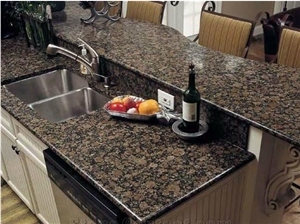 Baltic Brown Granite Polished Custom Countertops