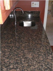 Baltic Brown Granite Polished Custom Countertops