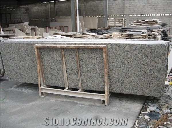 Beige Butterfly Granite Polished Tiles & Slabs