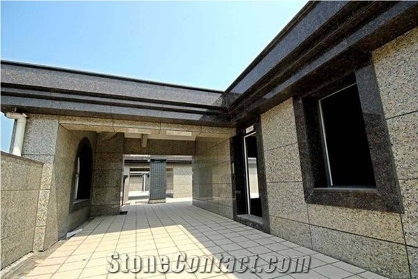 Beige Butterfly Granite Polished Tiles & Slabs