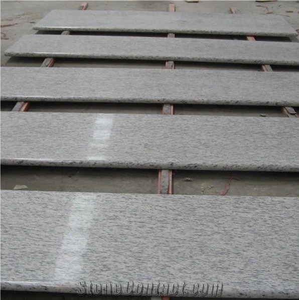 Bethel White Granite Polished Custom Countertops