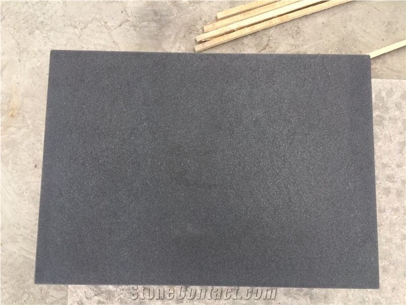 Black Nero Assoluto Flamed Paving Stones Granite Tiles