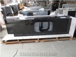 Black Labrador Angola Granite & Slabs Tiles
