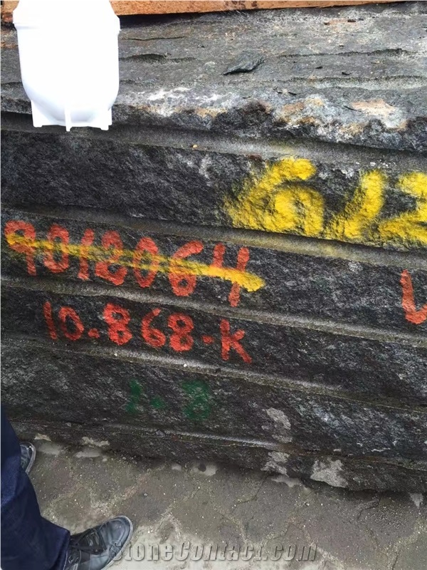 Blue in the Night Angola Granite Blocks & Rocks