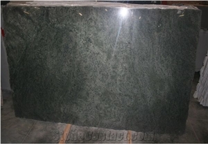 Brazil Verde Savana Green Granite Polished Slabs