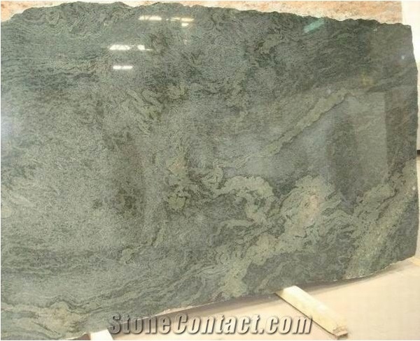 Brazil Verde Savana Green Granite Polished Slabs