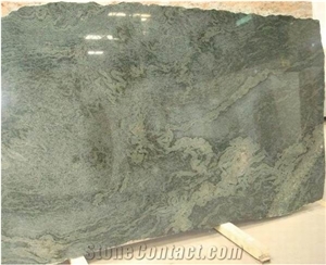 Brazil Verde Savana Green Granite Polished Slabs