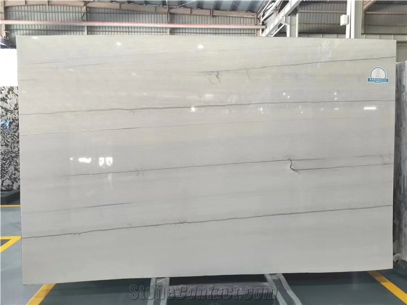Brazil White Polished Quartzite Slabs