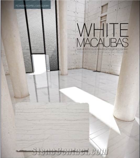Brazil White Polished Quartzite Slabs