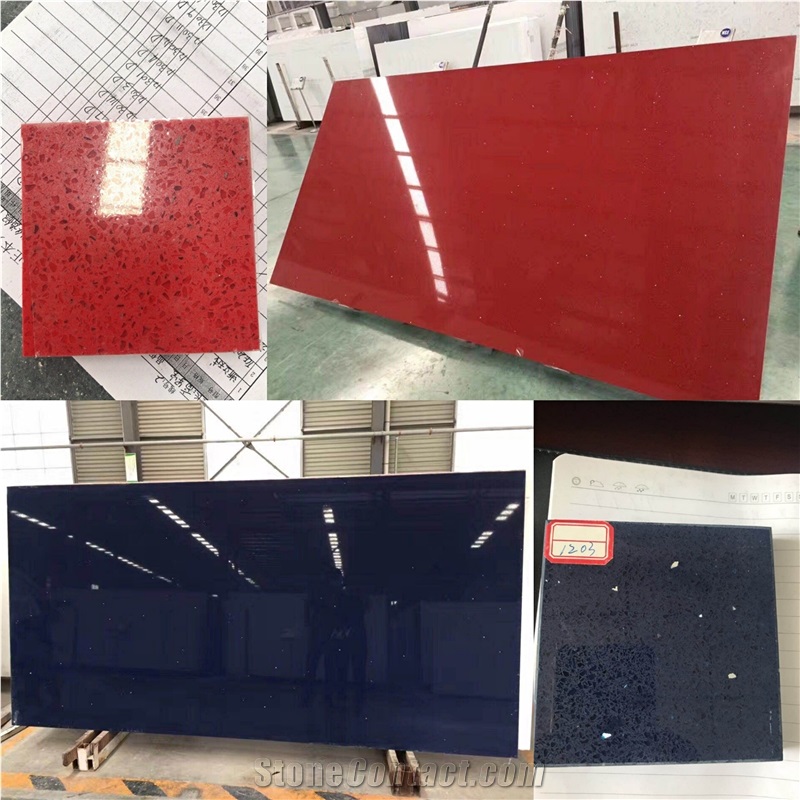 Calacatta White Quartz Slabs Stone Polished