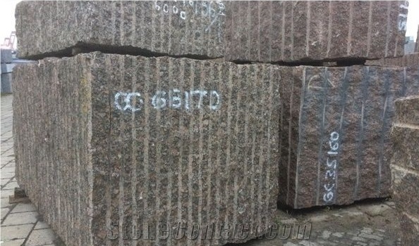 Carmen Red Finland Granite Blocks & Rocks