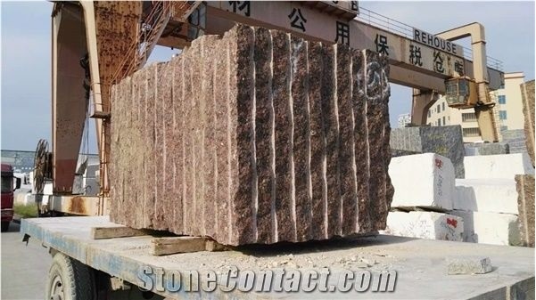 Carmen Red Finland Granite Blocks & Rocks