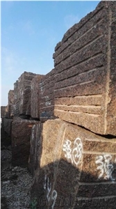 Carmen Red Finland Granite Blocks & Rocks
