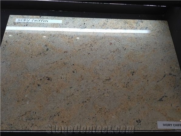 Chiffon Ivory Beige Granite Polished Tiles & Slabs