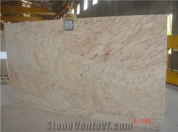 Chiffon Ivory Beige Granite Polished Tiles & Slabs