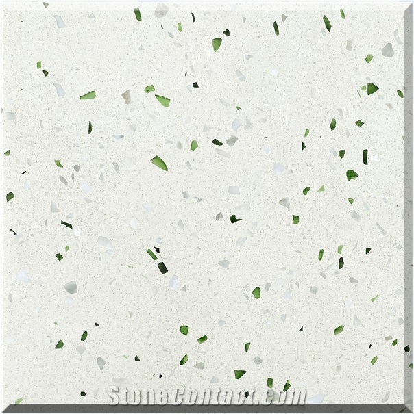 China Beige Terrazzo Tiles Polished
