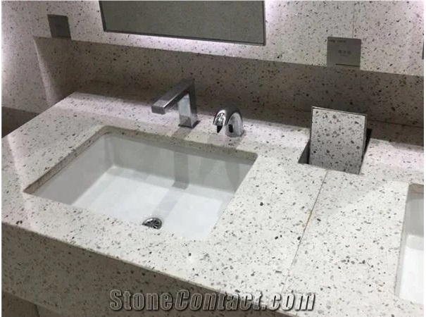 China Cement Terrazzo Slabs Polished