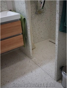 China Cement Terrazzo Slabs Polished