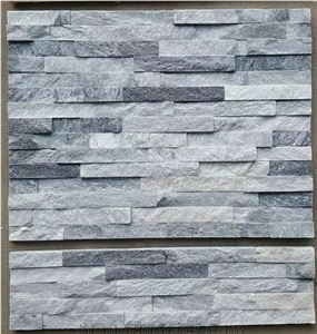 China Grey Quartzite Split Exposed Wall Stones