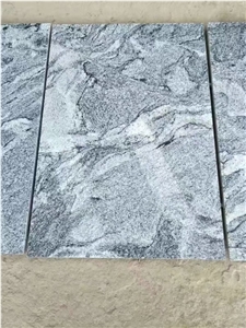 China Viscont Grey Vein Granite Flamed Paving Tile China Viscont Grey Vein Granite Flamed Paving Tile