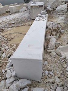 Chinese White Marble Raw Blocks Quarry Boulders