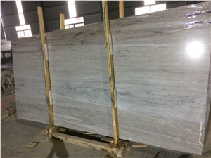 Crystal Wood Grain Marble Slabs and Wall-Tilings