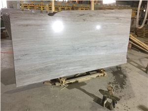 Crystal Wood Grain Marble Slabs and Wall-Tilings