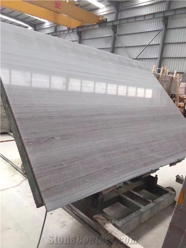 Crystal Wood Grain Marble Slabs and Wall-Tilings