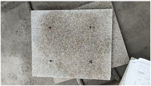 G350 Yellow Granite Bush Hammered Wall Tiles