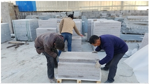 G354 China Red Granite Flamed Paving Stone