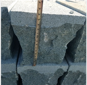 G612 China Green Granite Bush Hammered Pavers