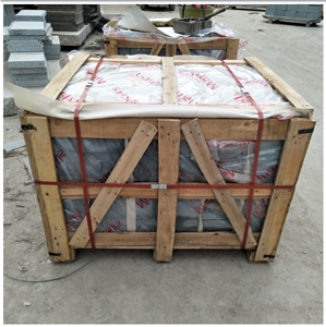 G612 Chinese Green Granite Bush Hammered Pavers