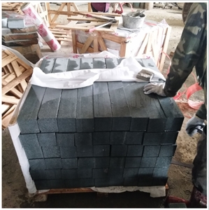 G612 Chinese Green Granite Bush Hammered Pavers