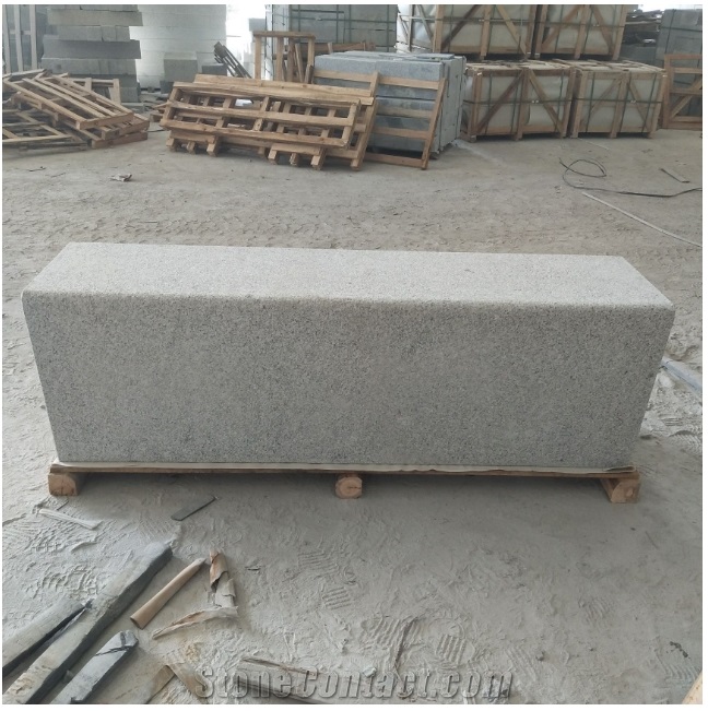 G623 China Grey Granite Bush Hammered Chair Bench