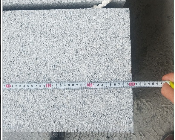 G623 China Grey Granite Bush Hammered Curbstone