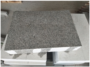 G623 Chinese Grey Granite Bush Hammered Curbstone