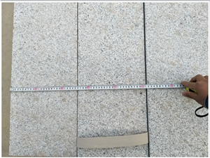 G623 Chinese Grey Granite Bush Hammered Curbstone