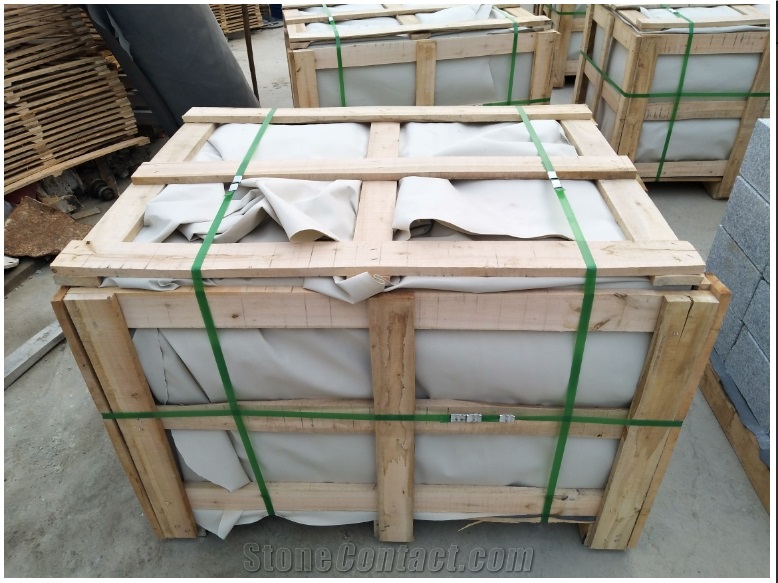 G623 Chinese Grey Granite Bush Hammered Curbstone
