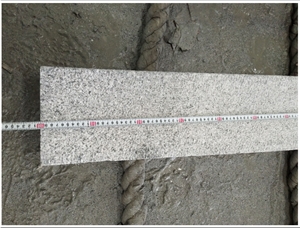G623 Chinese Grey Granite Bush Hammered Curbstone