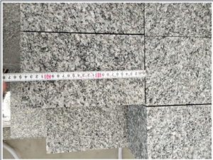 G623 Grey Granite Bush Hammered Paving Stone