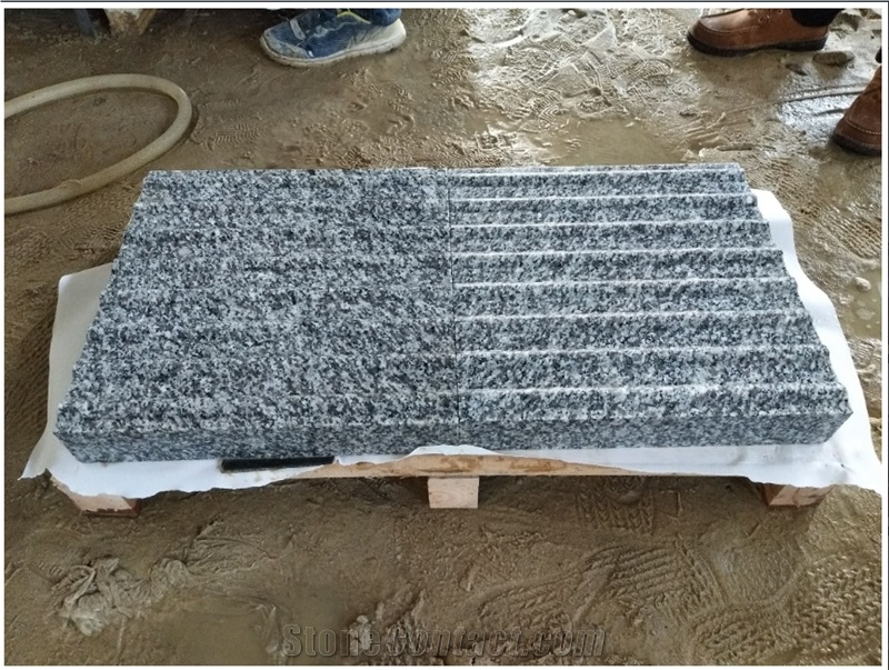G623 Grey Granite Sandblasted Blind Stone Pavers