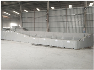 G623 Grey Granite Surface Flamed Exterior Planters