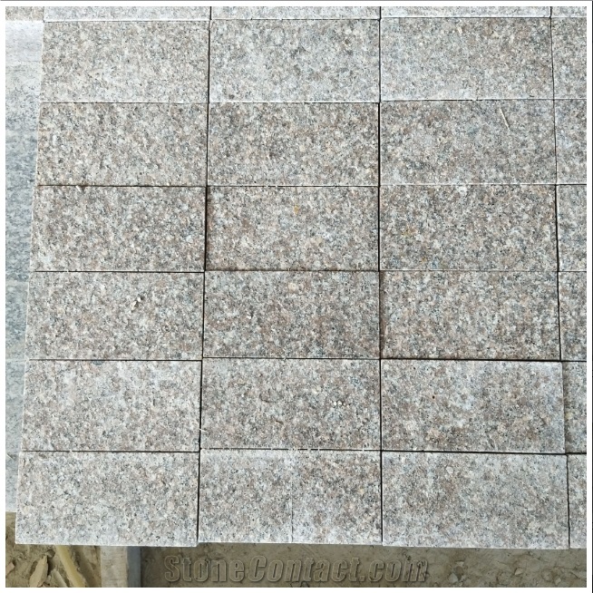 G648 Chinese Red Granite Surface Flamed Pavers