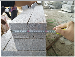 G648 Chinese Red Granite Surface Flamed Pavers