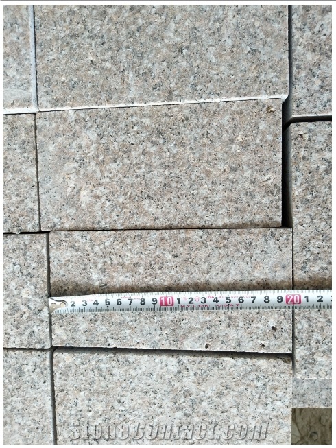 G648 Chinese Red Granite Surface Flamed Pavers
